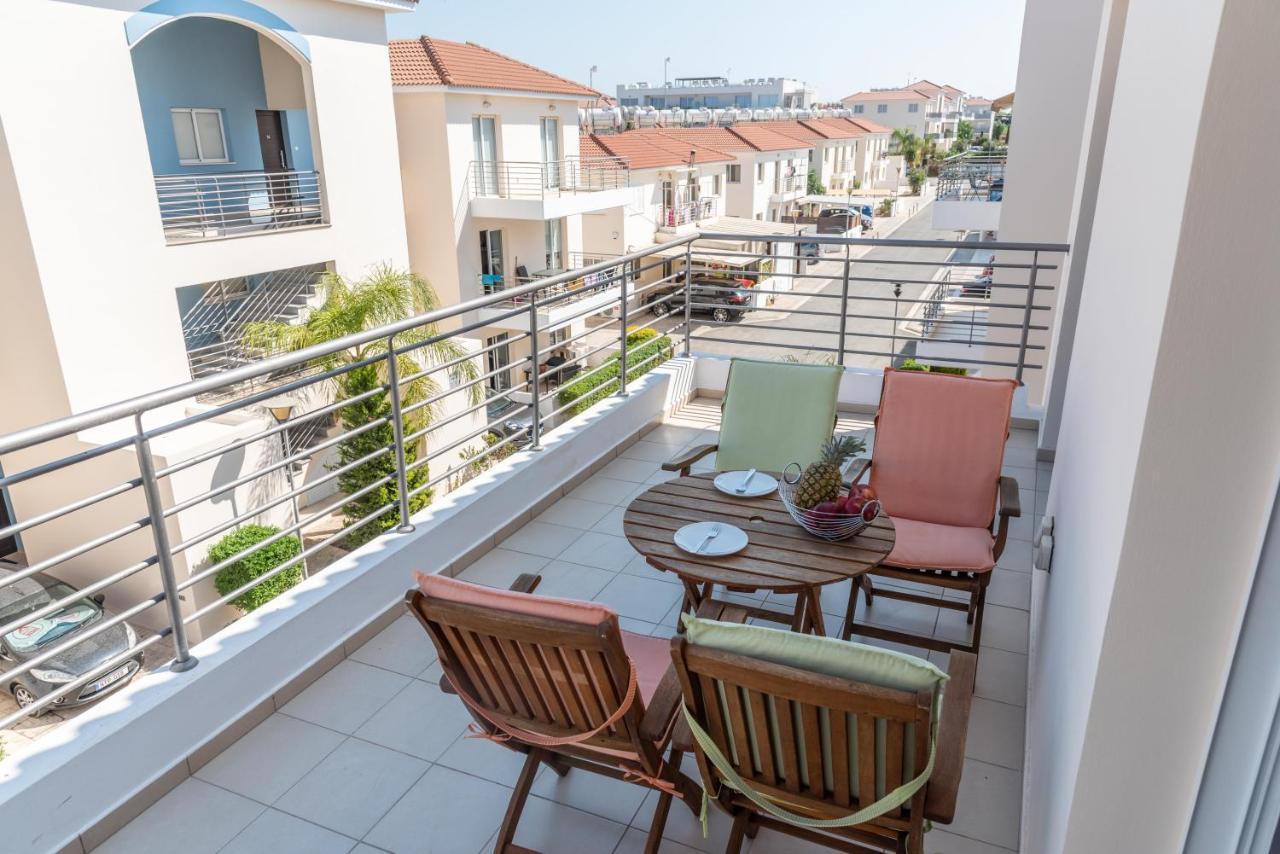 Mythical Sands Resort & Spa, Evilion Apartment Paralímni Kültér fotó